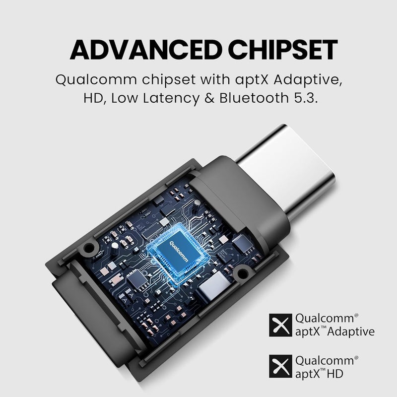 Avantree C81-Gaming - USB-C Bluetooth 5.3 Audio Adapter for PS5, Qualcomm Chip, aptX Adaptive & HD, Premium Sound, Works with AirPods, Bose Headphones & More - Image 4